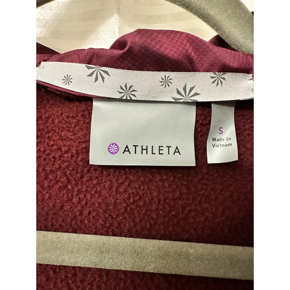 Athleta Verbier Jacket Hooded Softshell Fleece Li… - image 6
